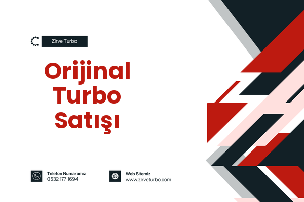 Orijinal Turbo Satışı